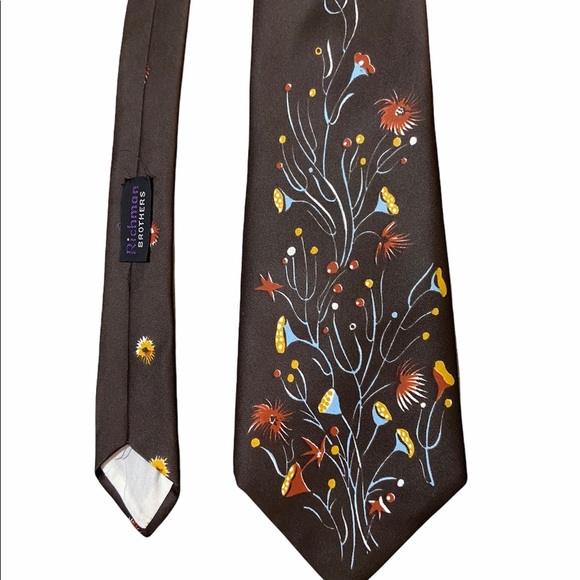 Vintage richman brothers 70’s tie - Picture 2 of 5